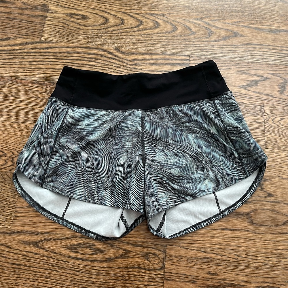 lululemon 4” speed up short